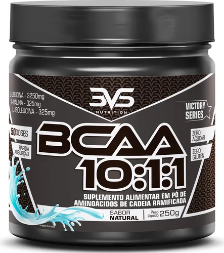 Bcaa Em Pó 10:1:1 Sabor: Natural - Fórmula Exclusiva Ultra Concen...